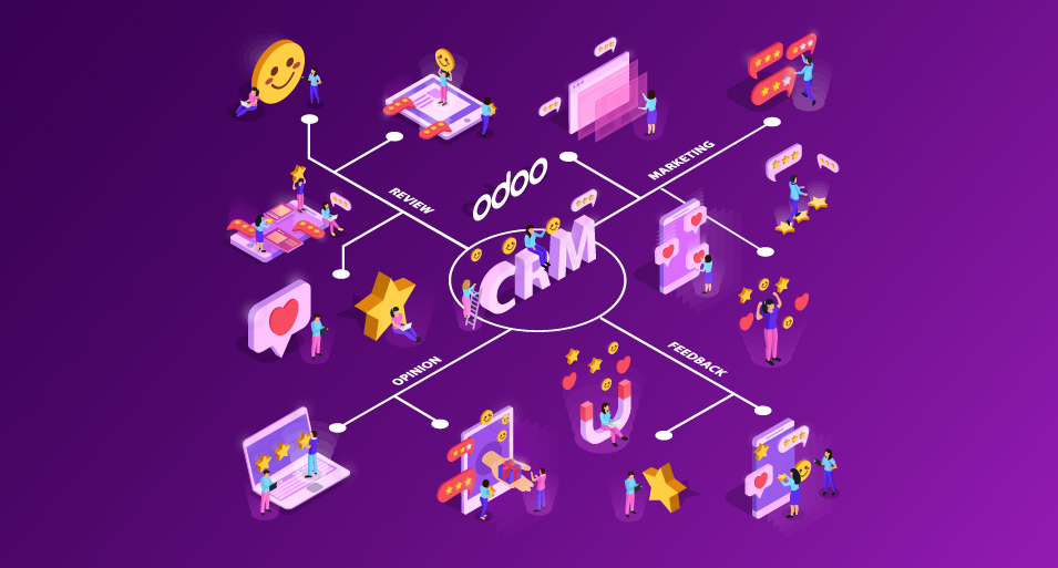 Phần mềm Odoo mang đến giải pháp CRM toàn diện nhất cho doanh nghiệp